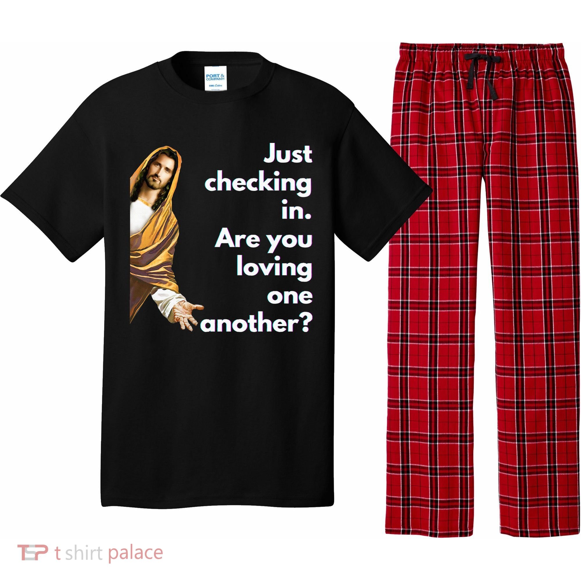 Jesus Saying Funny Christian Meme Joke Pajama Set