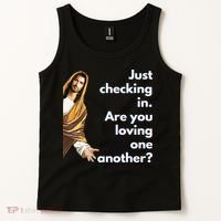 Jesus Saying Funny Christian Meme Joke Tank Top thumb 2