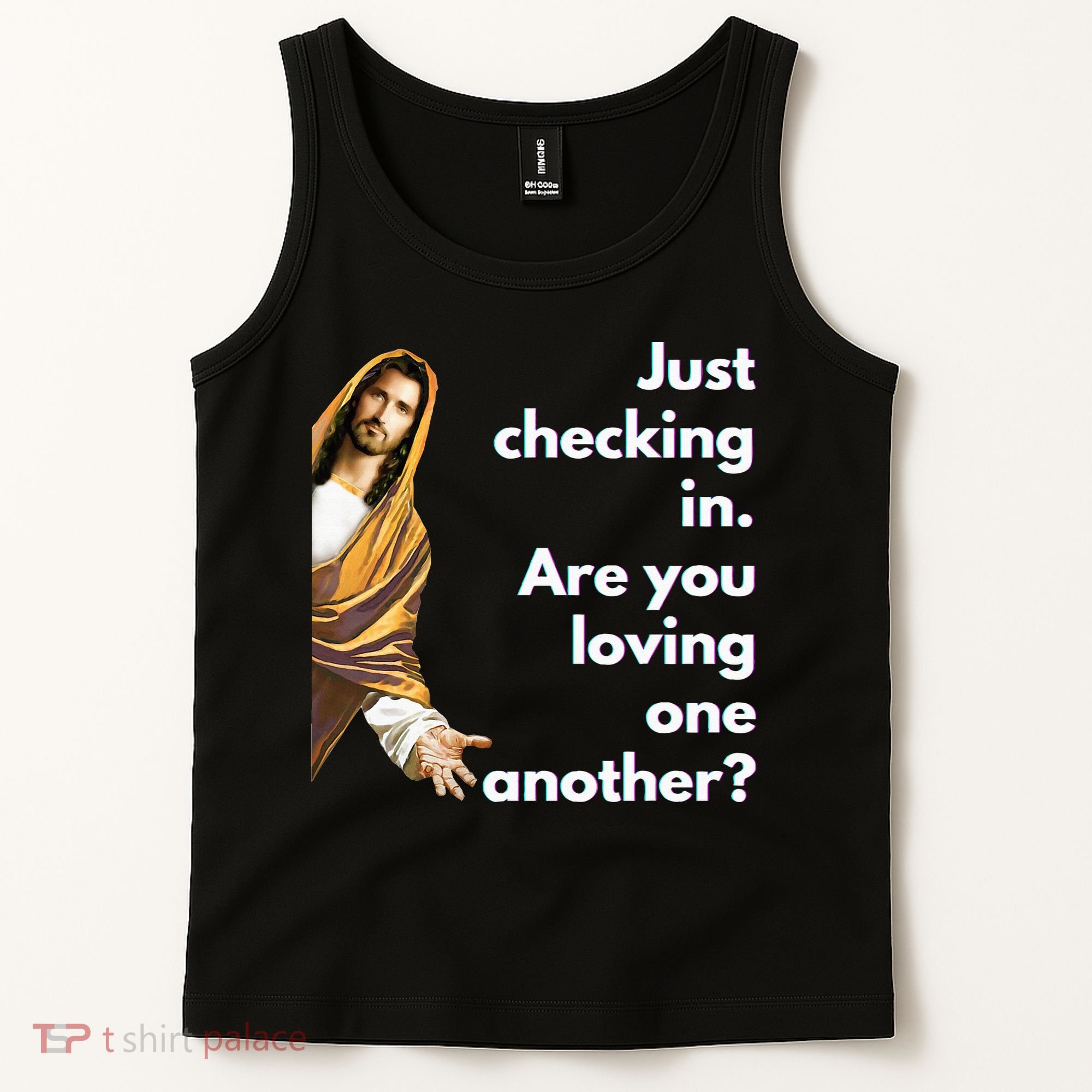 Jesus Saying Funny Christian Meme Joke Tank Top