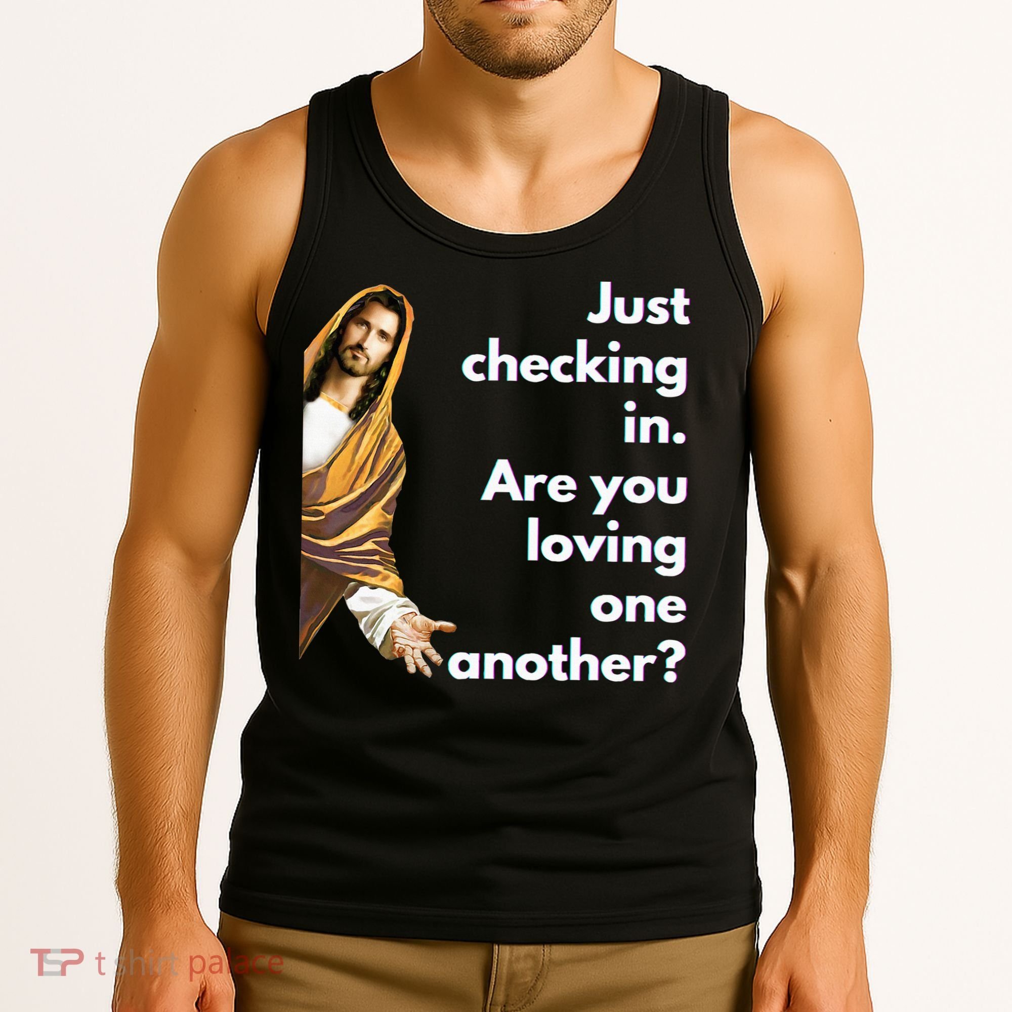 Jesus Saying Funny Christian Meme Joke Tank Top