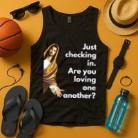 Jesus Saying Funny Christian Meme Joke Tank Top thumb 4