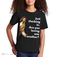 Jesus Saying Funny Christian Meme Joke Kids T-Shirt thumb 2