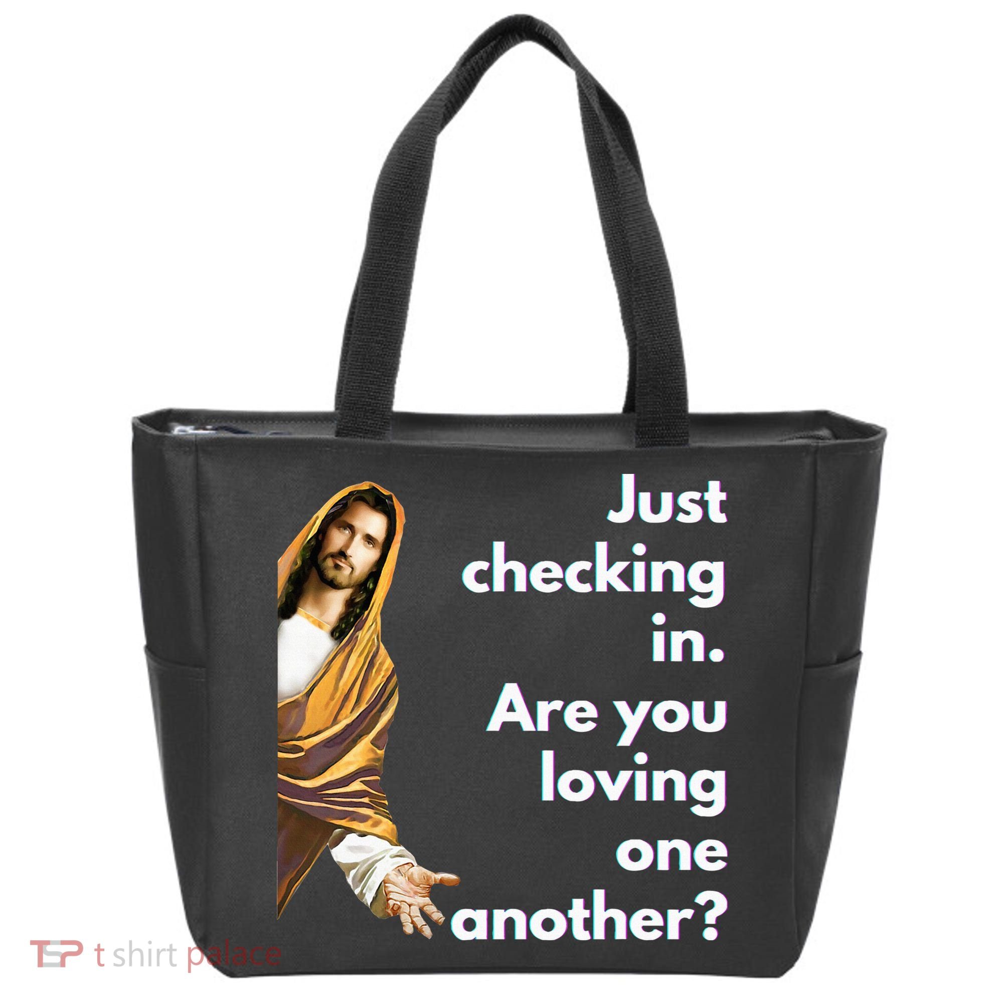 Jesus Saying Funny Christian Meme Joke Tote Bag