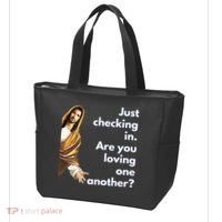 Jesus Saying Funny Christian Meme Joke Tote Bag thumb 3