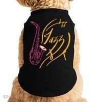 Jazz Saxophone For Jazz Music Lover Sax Musician Great Gift Doggie Tank thumb 0