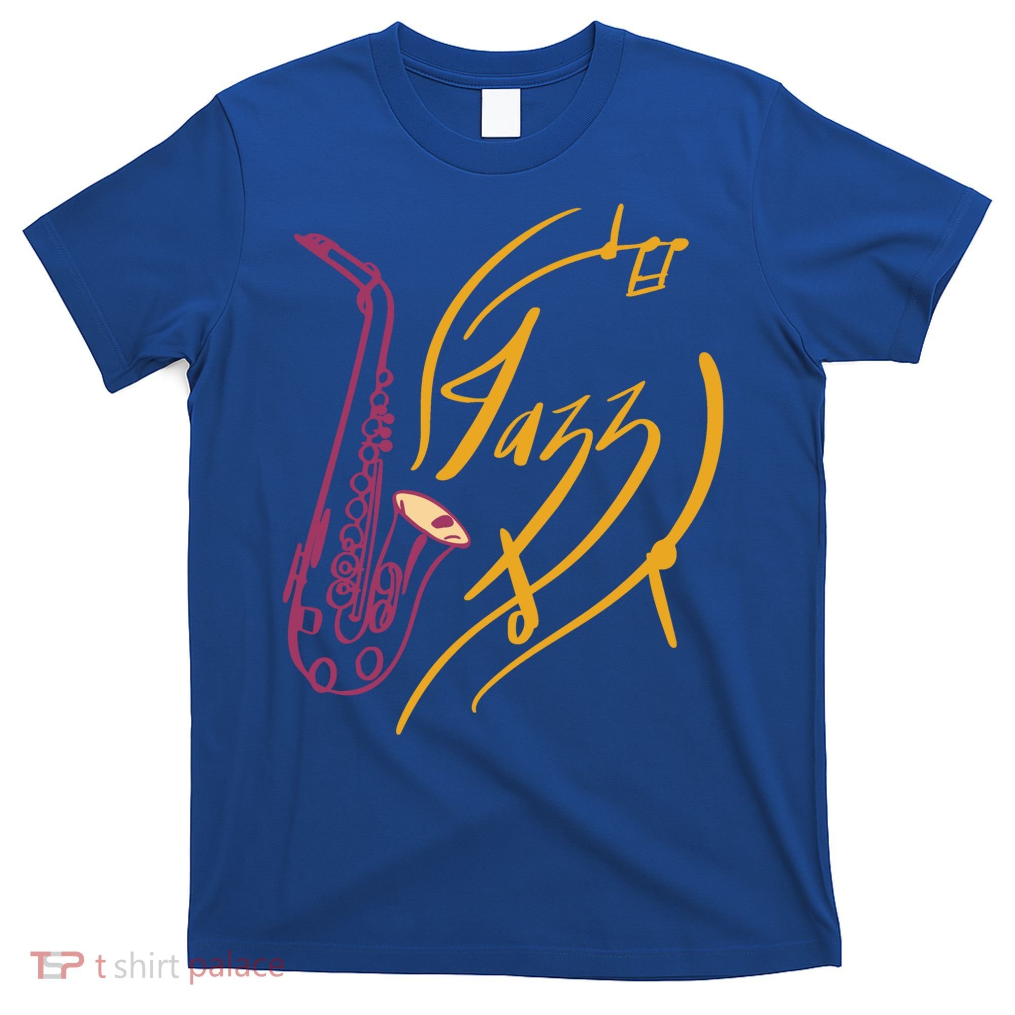 Jazz Saxophone For Jazz Music Lover Sax Musician Great Gift T-Shirt