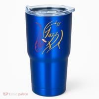 Jazz Saxophone For Jazz Music Lover Sax Musician Great Gift Tumbler thumb 0