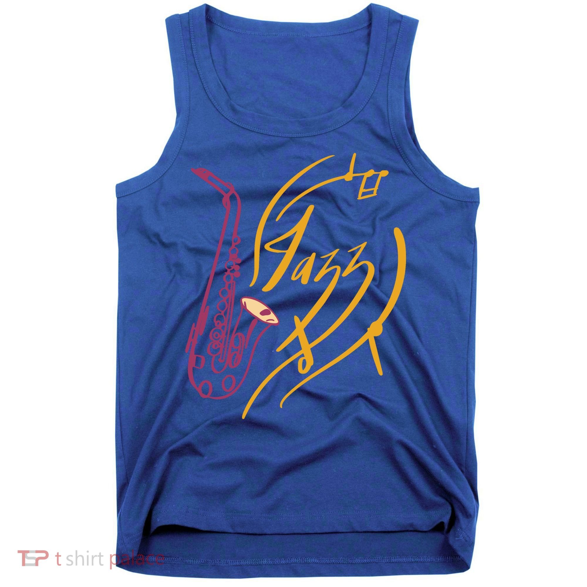Jazz Saxophone For Jazz Music Lover Sax Musician Great Gift Tank Top