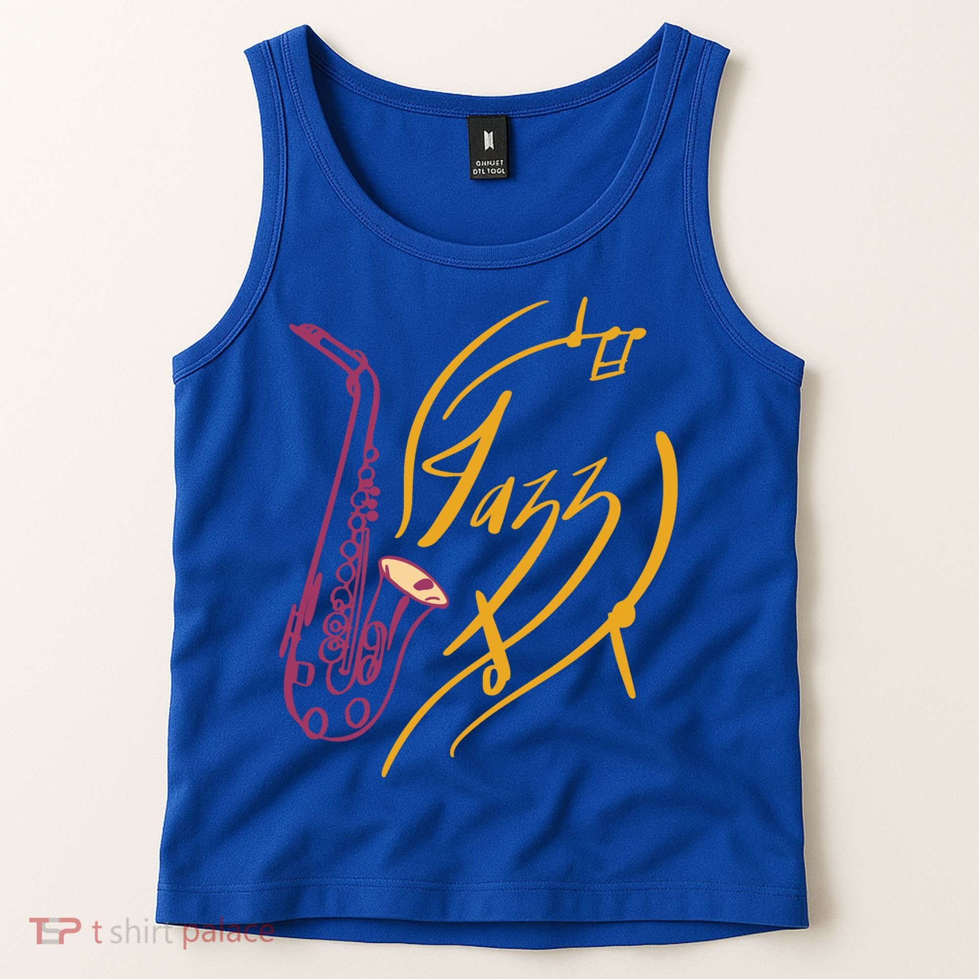 Jazz Saxophone For Jazz Music Lover Sax Musician Great Gift Tank Top
