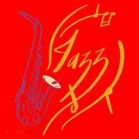 Jazz Saxophone For Jazz Music Lover Sax Musician Great Gift Santa Hat thumb 1