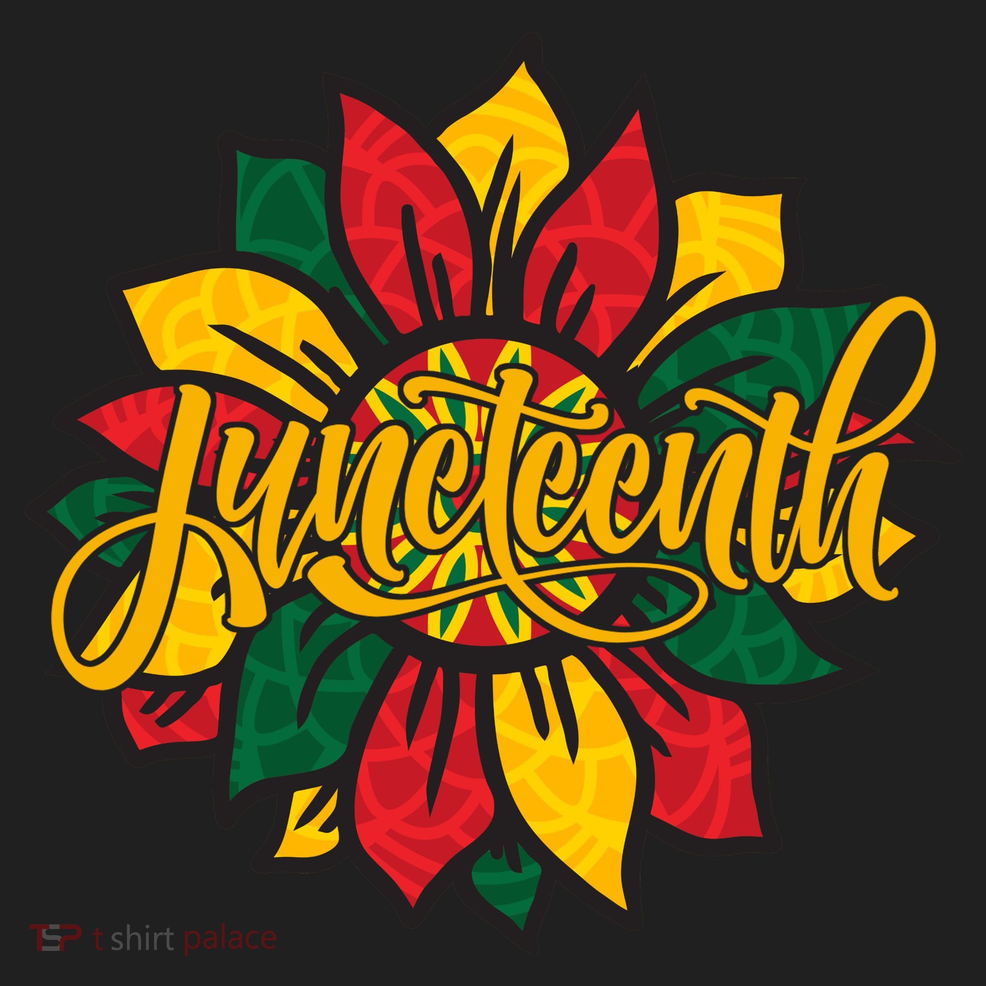 Juneteenth Sunflower Festive Women's Sweatshirt