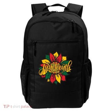 Juneteenth Sunflower Festive Backpack