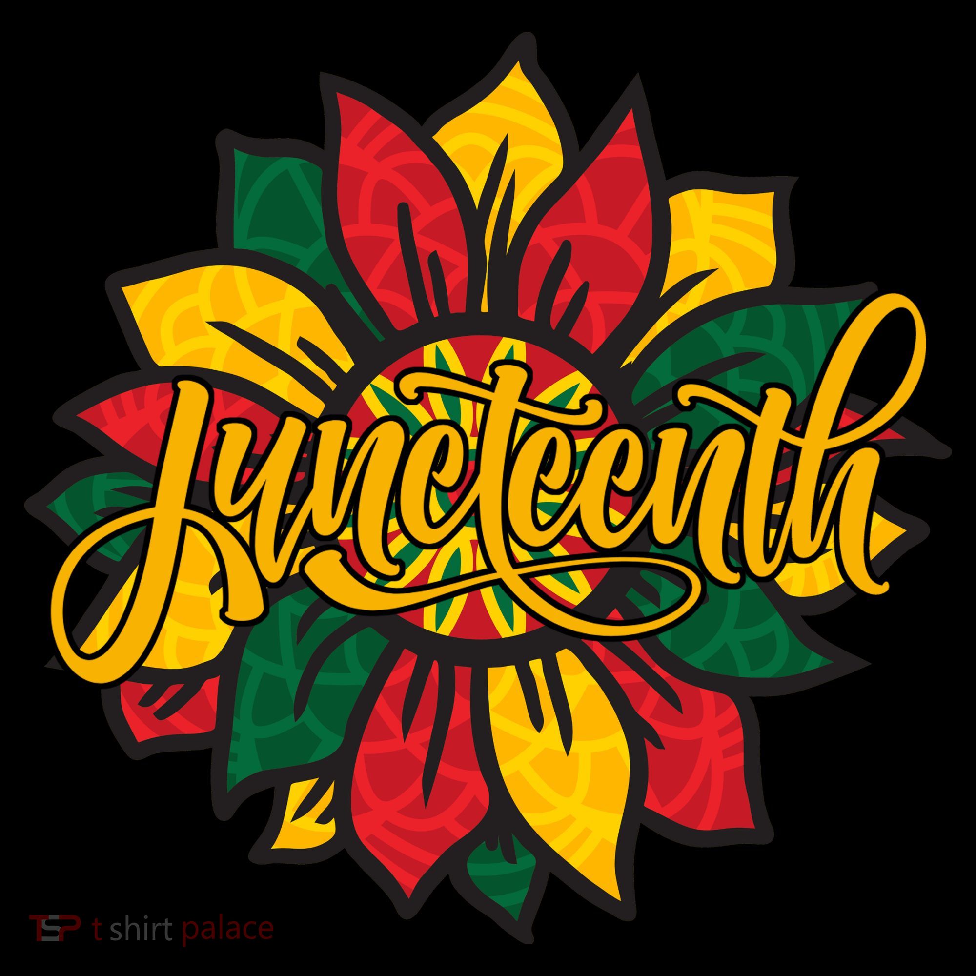 Juneteenth Sunflower Festive Toddler Hoodie