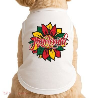 Juneteenth Sunflower Festive Doggie Tank