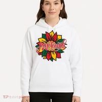 Juneteenth Sunflower Festive Hoodie thumb 5