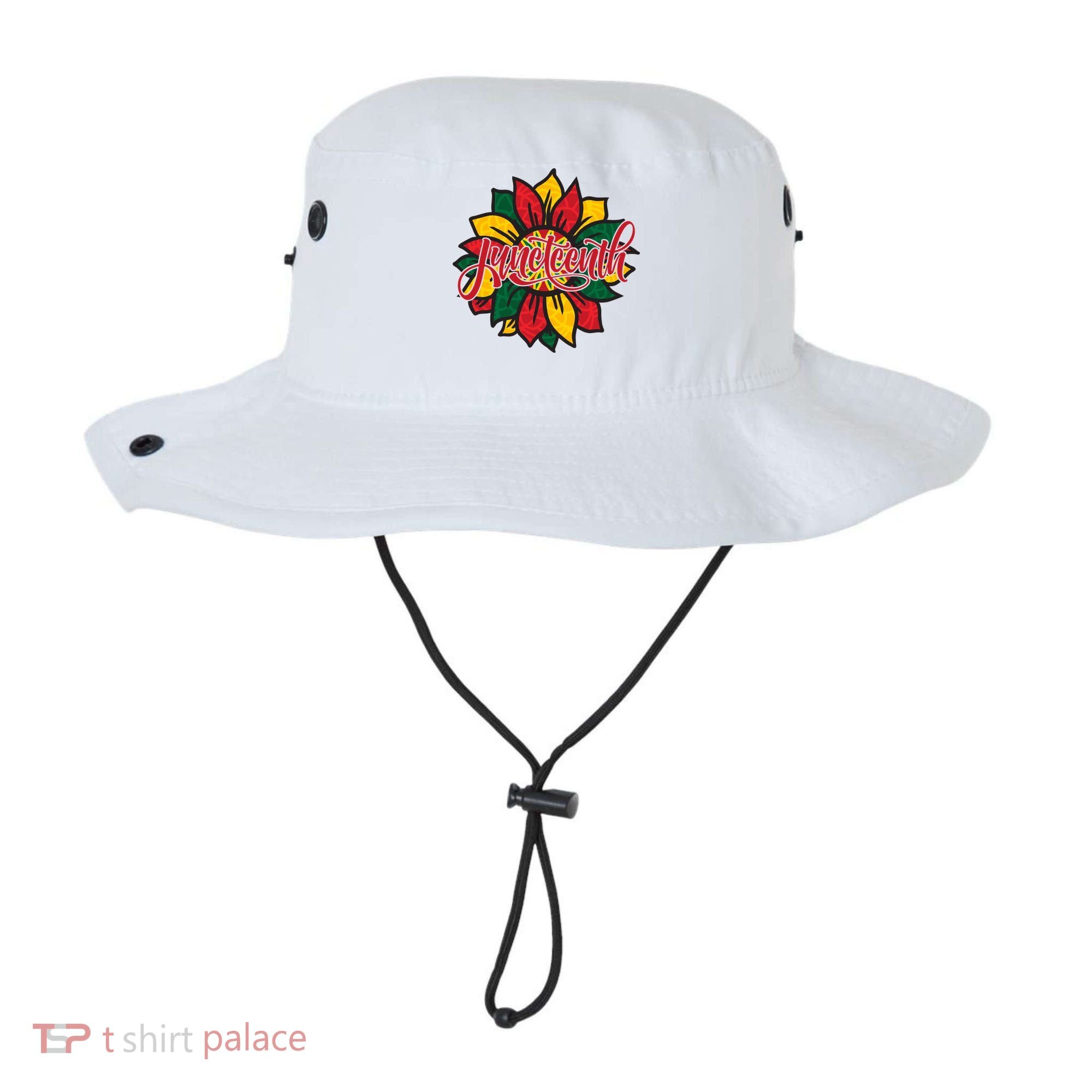 Juneteenth Sunflower Festive Bucket Hat