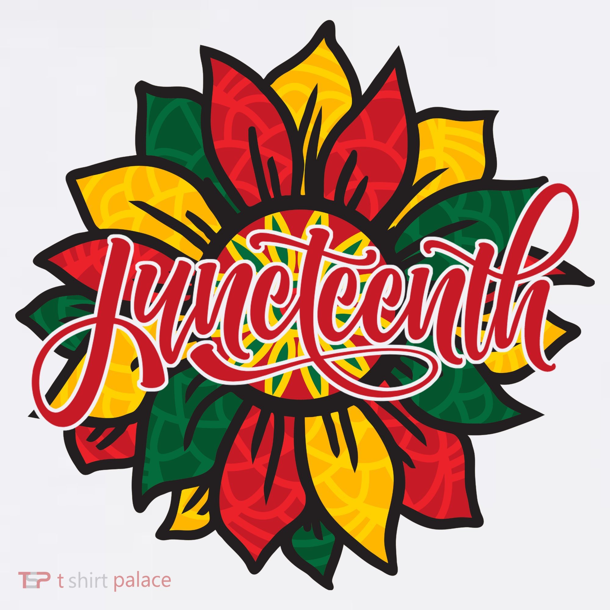 Juneteenth Sunflower Festive Tumbler