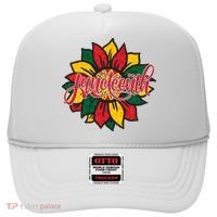 Juneteenth Sunflower Festive Hat thumb 0
