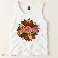 Juneteenth Sunflower Festive Tank Top thumb 2