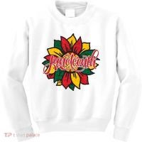 Juneteenth Sunflower Festive Kids Sweatshirt thumb 0