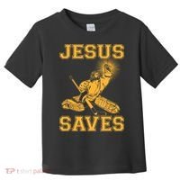 Jesus Saves Hockey Toddler T-Shirt thumb 0