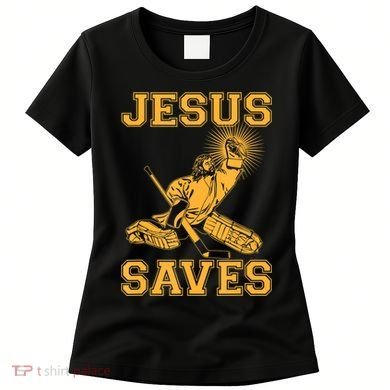 Jesus Saves Hockey Women's T-Shirt
