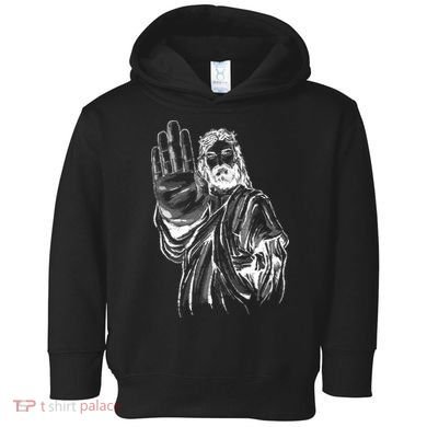 Jesus Stop Hand Sign Toddler Hoodie