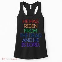 Jesus Sacrificed His Life And Died For You  I Happy Easter Women's Tank Top thumb 0