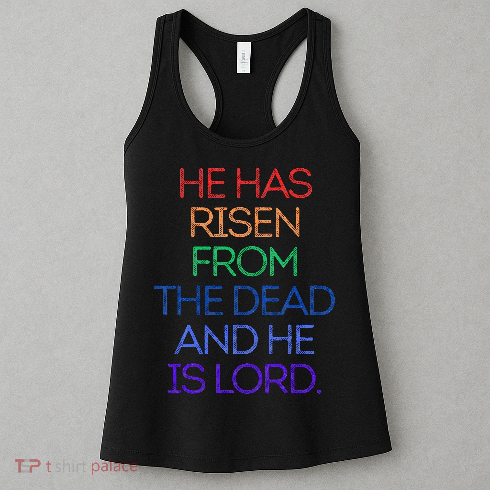 Jesus Sacrificed His Life And Died For You  I Happy Easter Women's Tank Top