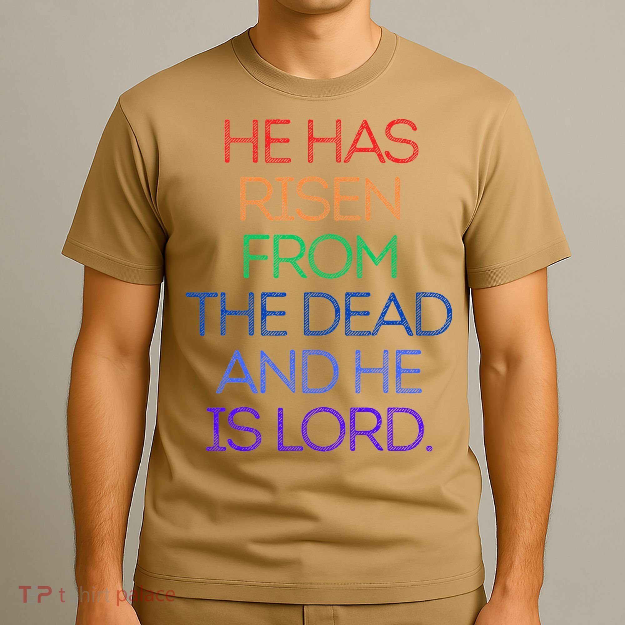 Jesus Sacrificed His Life And Died For You  I Happy Easter T-Shirt