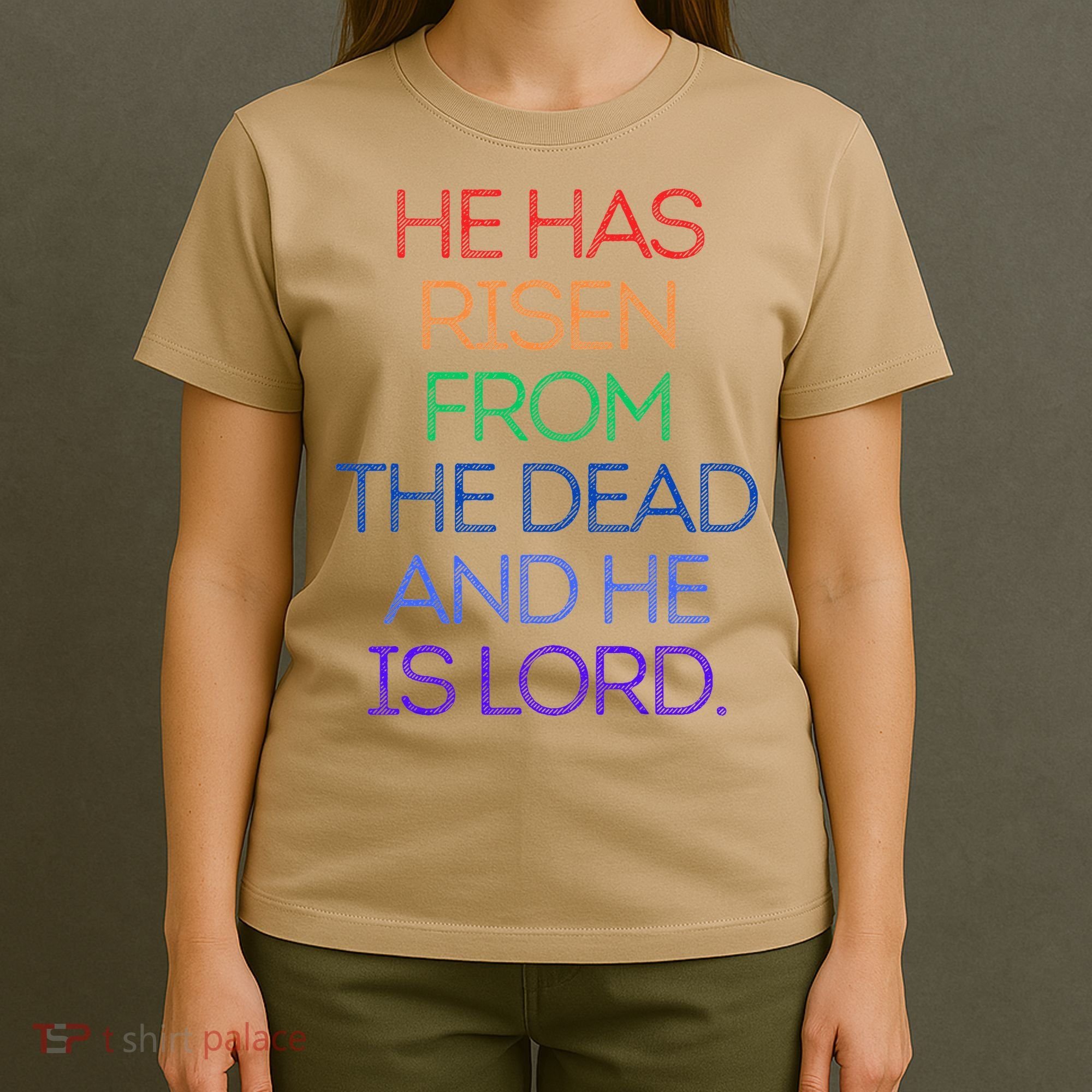 Jesus Sacrificed His Life And Died For You  I Happy Easter T-Shirt