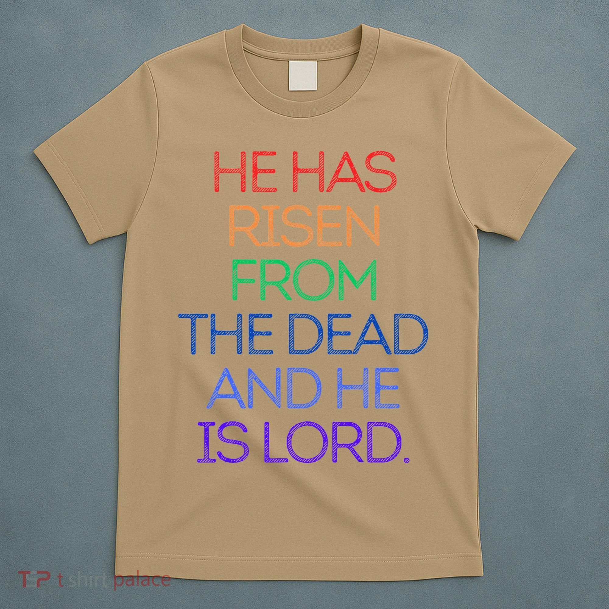Jesus Sacrificed His Life And Died For You  I Happy Easter T-Shirt
