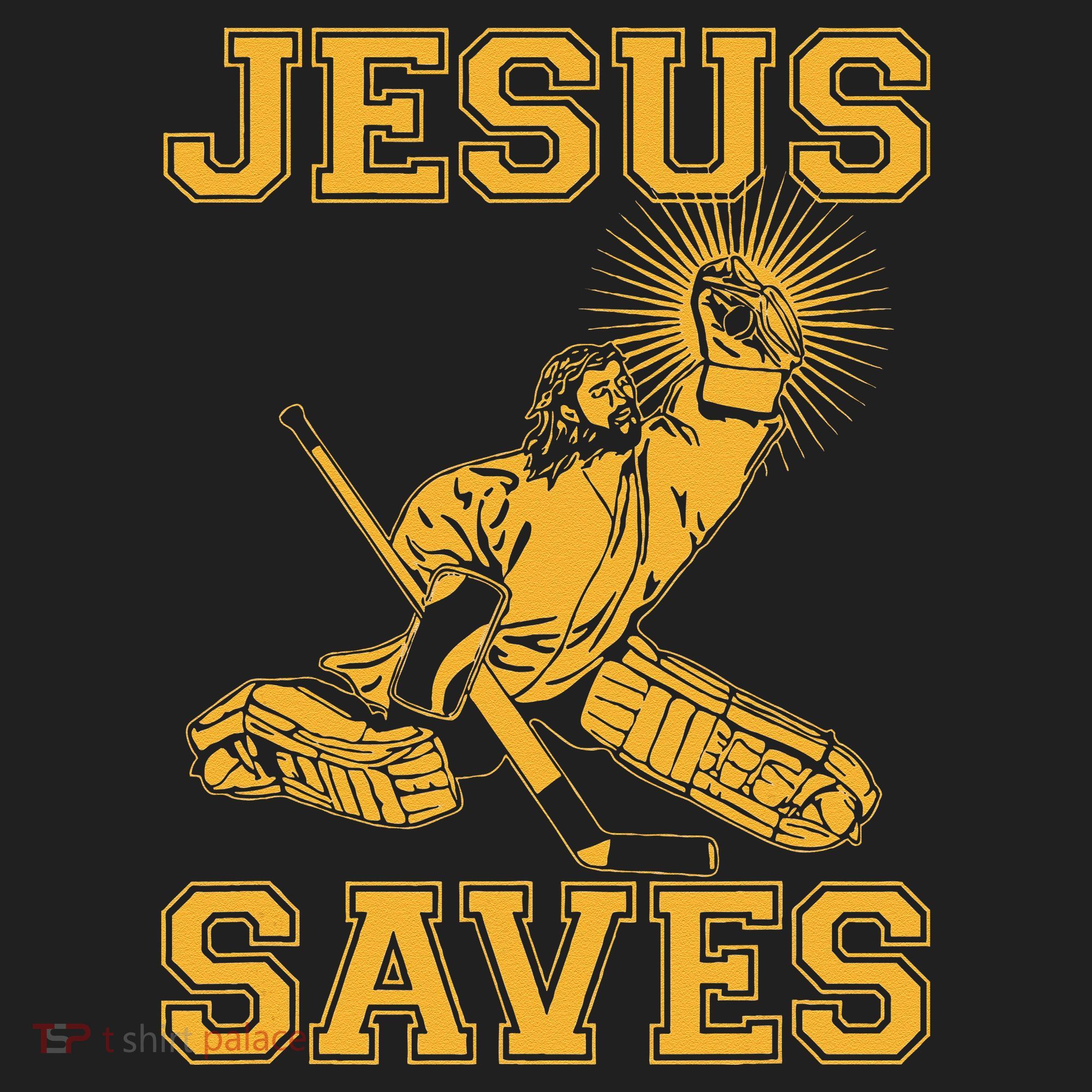 Jesus Saves Hockey Women's Sweatshirt