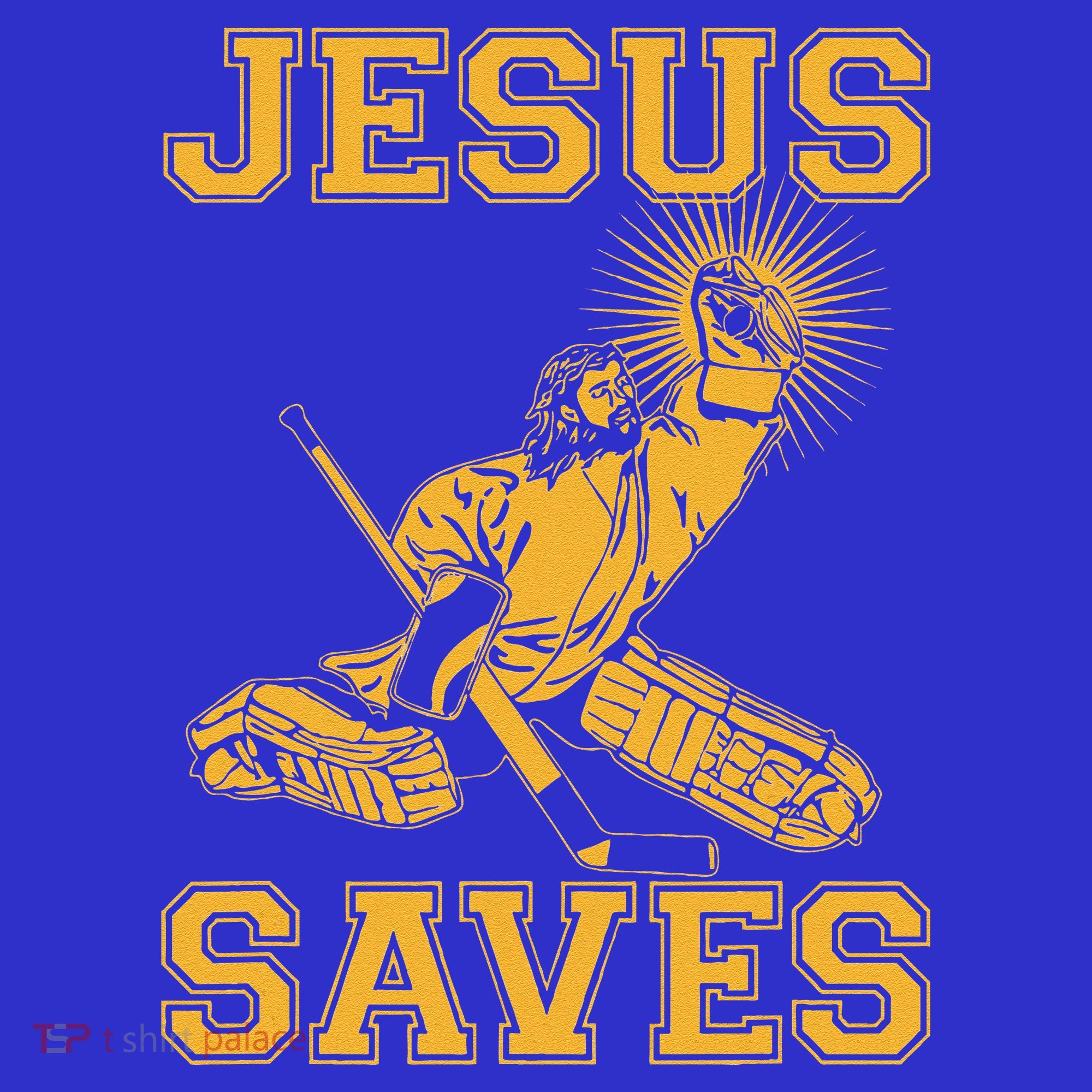 Jesus Saves Hockey Sweatshirt