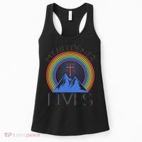 Jesus Sacrificed His Life And Died For You  I Happy Easter Women's Tank Top thumb 0