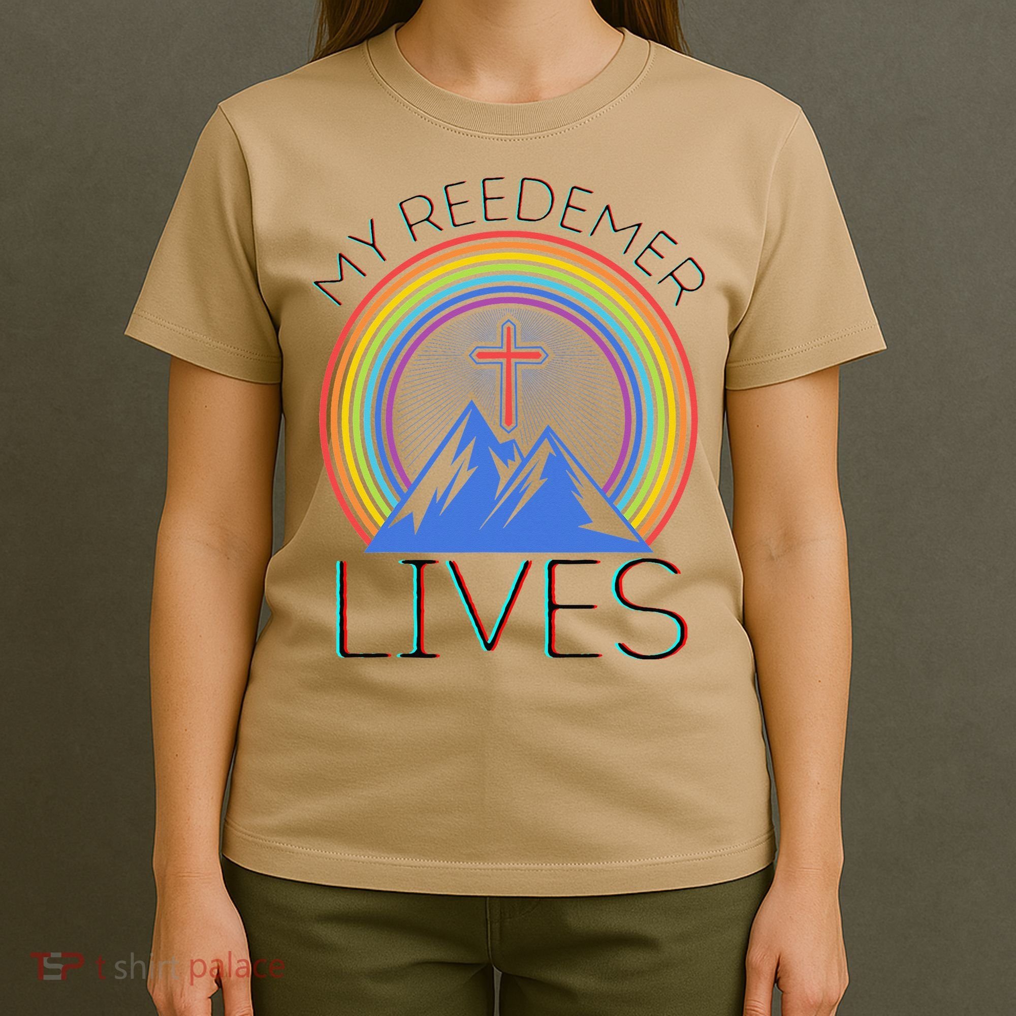 Jesus Sacrificed His Life And Died For You  I Happy Easter T-Shirt