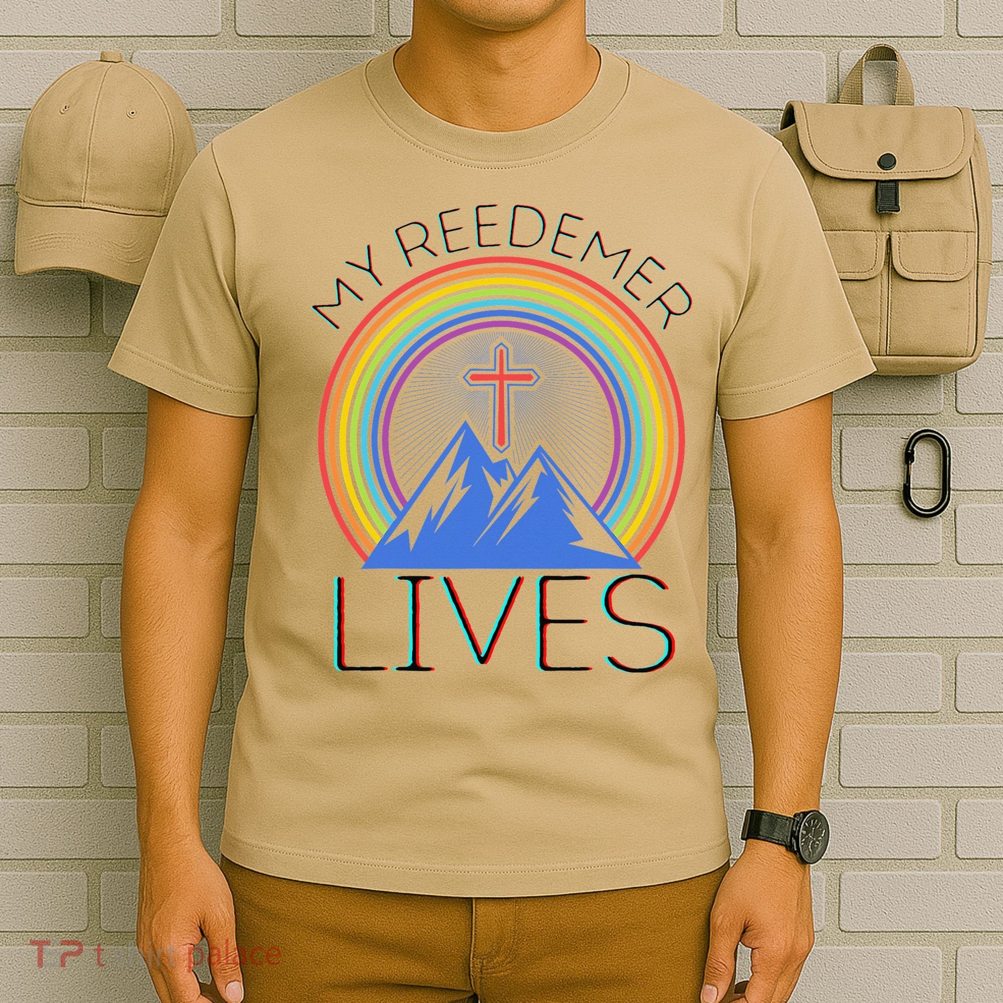 Jesus Sacrificed His Life And Died For You  I Happy Easter T-Shirt