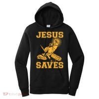 Jesus Saves Hockey Women's Hoodie thumb 0