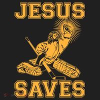 Jesus Saves Hockey Tumbler thumb 3
