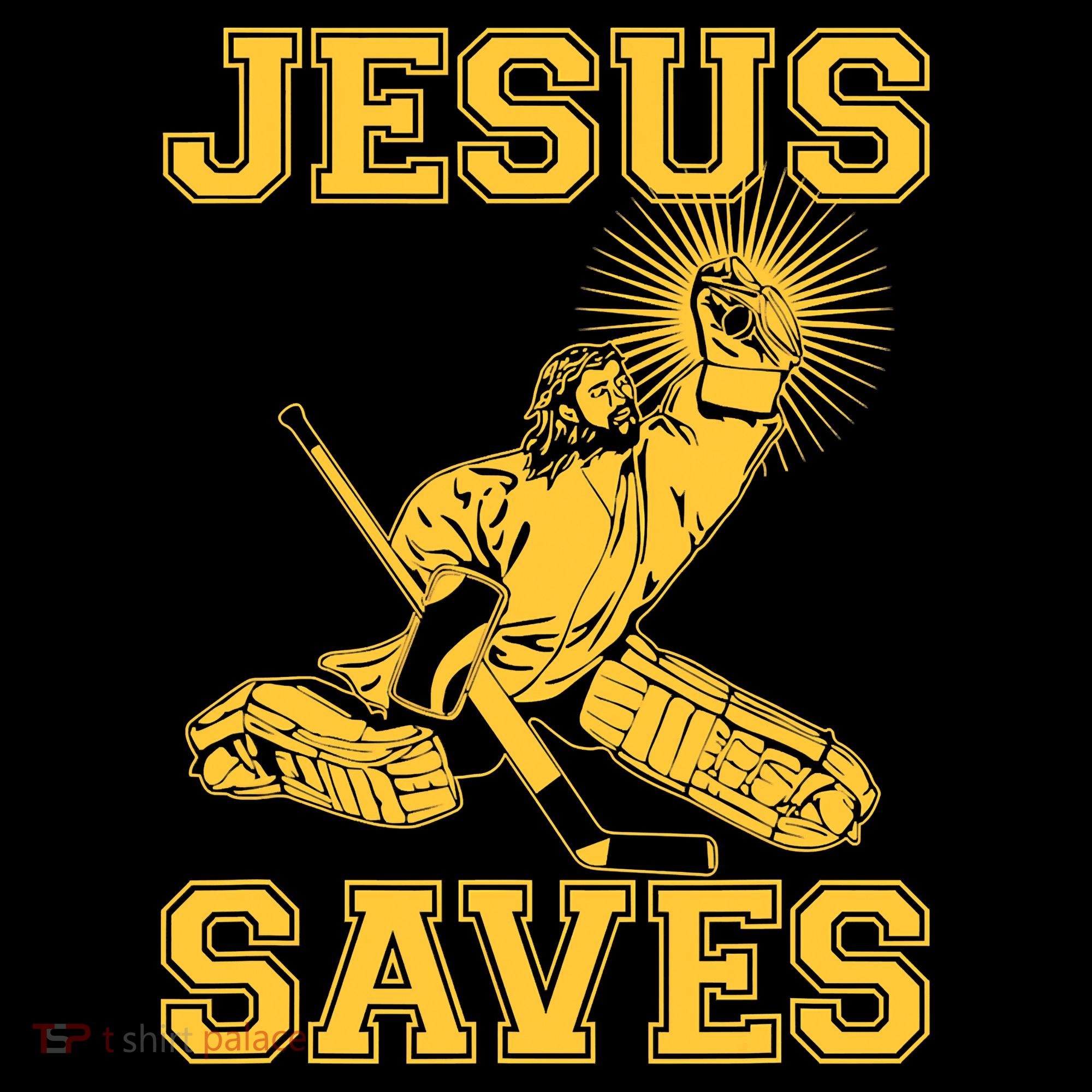 Jesus Saves Hockey Women's Hoodie