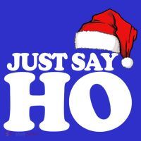 Just Say Ho Funny Santa Claus Christmas Just Say Ho Great Gift Women's Tank Top thumb 5