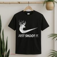 Just Shoot It Funny Deer Hunting T-Shirt thumb 2