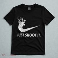 Just Shoot It Funny Deer Hunting T-Shirt thumb 5