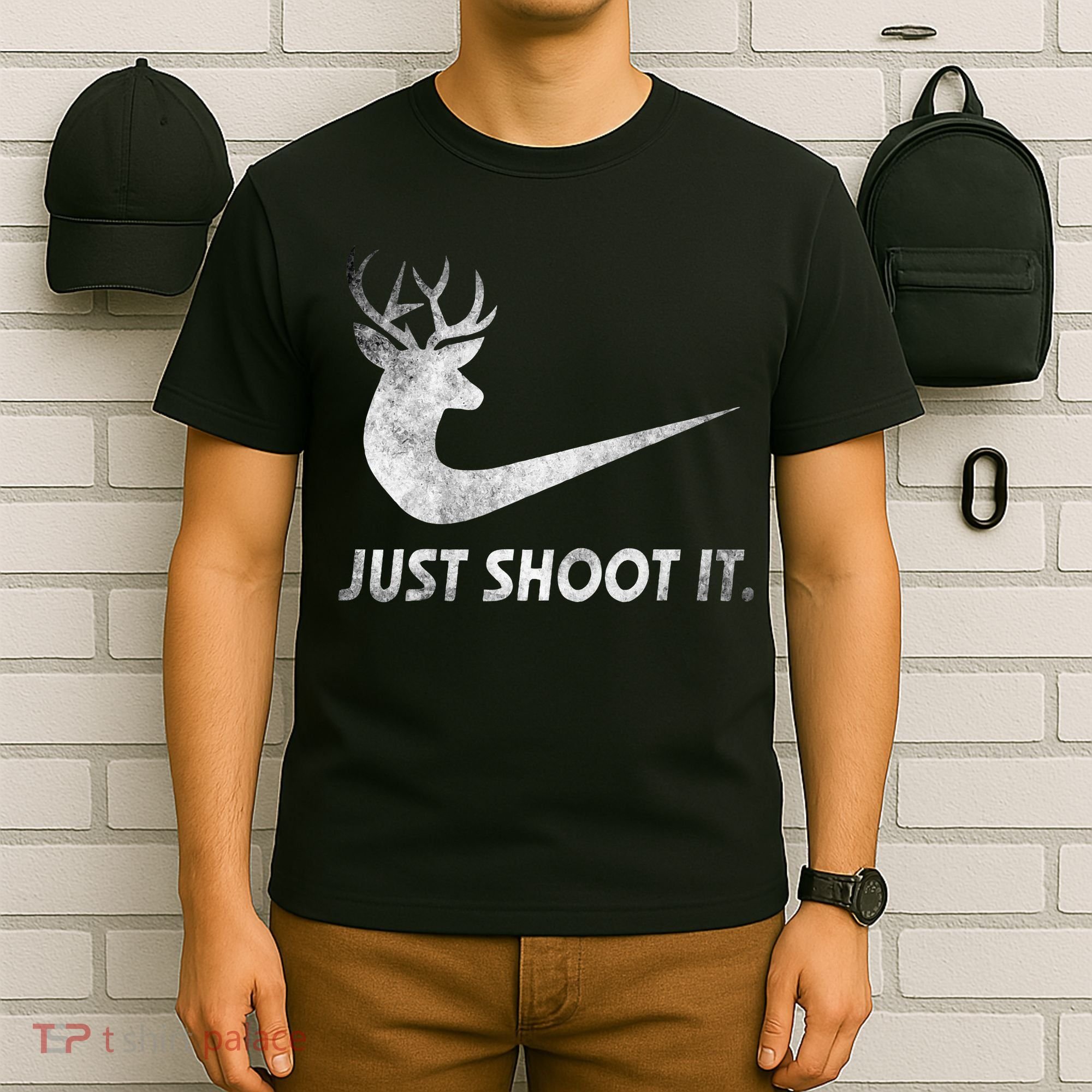 Just Shoot It Funny Deer Hunting T-Shirt