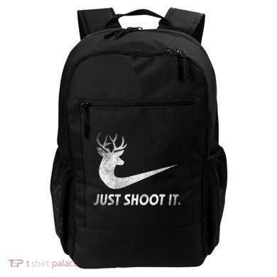 Just Shoot It Funny Deer Hunting Backpack