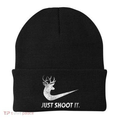 Just Shoot It Funny Deer Hunting Beanie