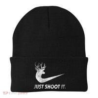 Just Shoot It Funny Deer Hunting Beanie thumb 0