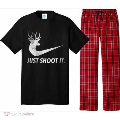 Just Shoot It Funny Deer Hunting Pajama Set