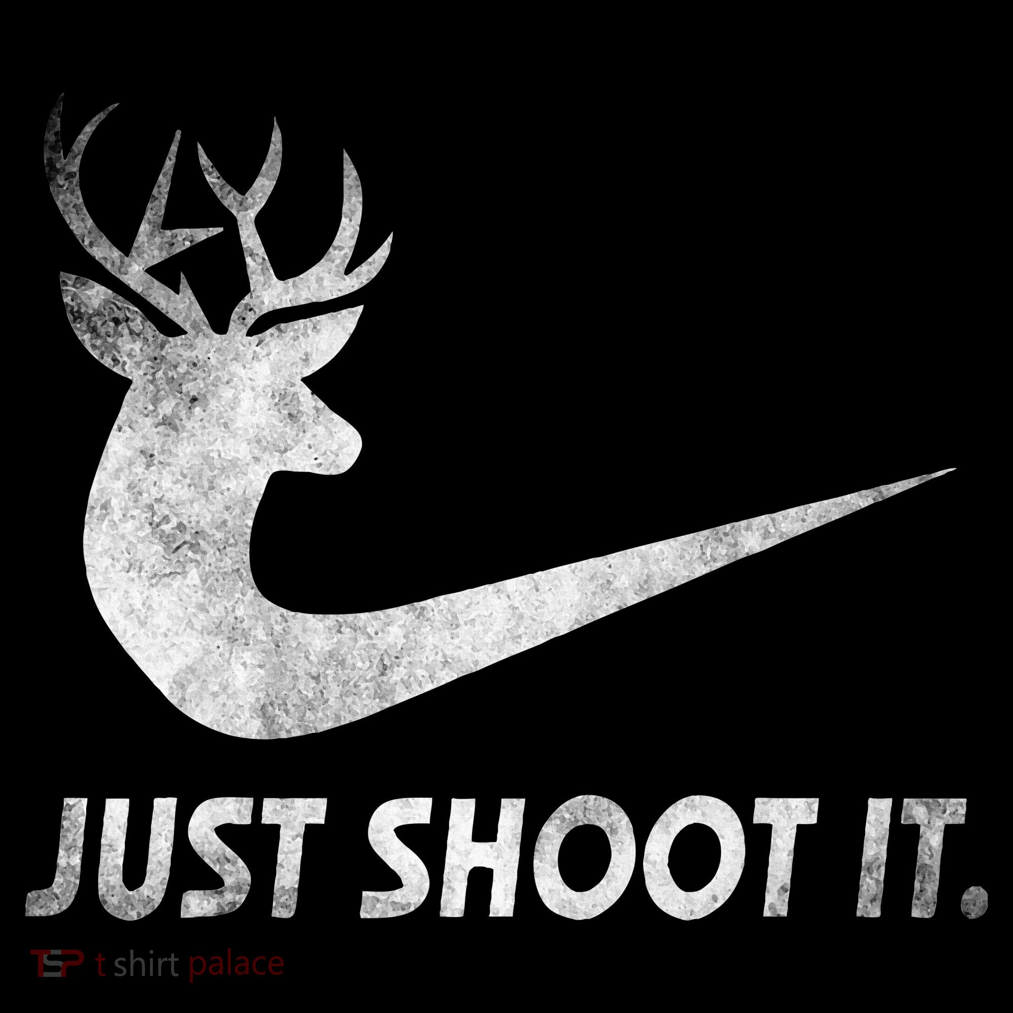 Just Shoot It Funny Deer Hunting Women's Hoodie