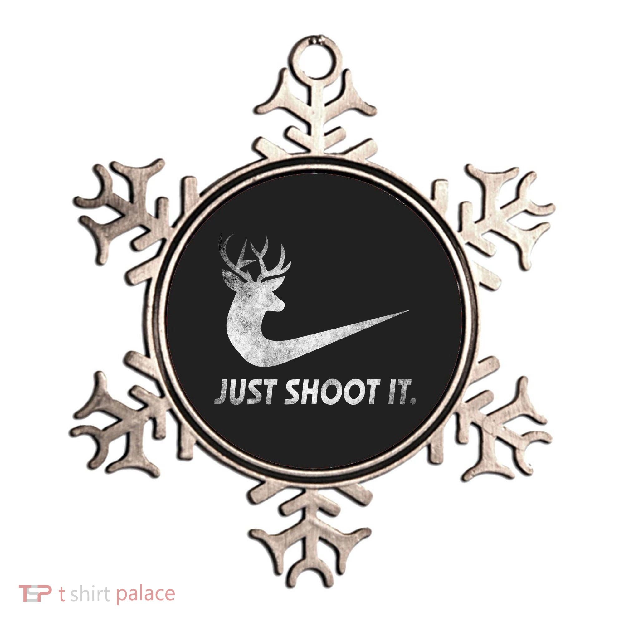 Just Shoot It Funny Deer Hunting Ornament
